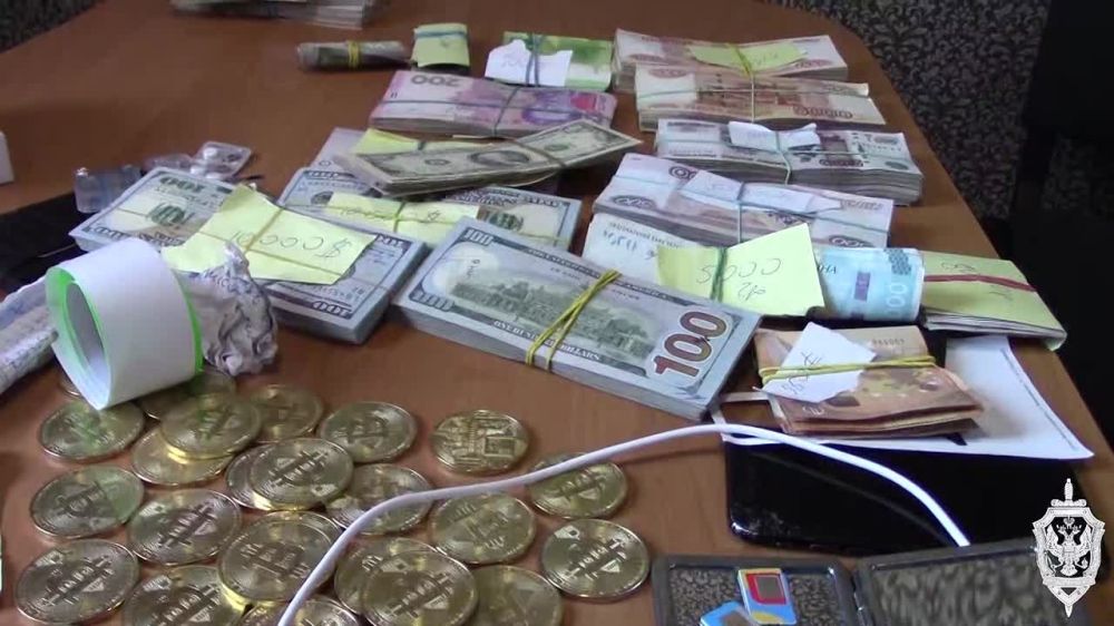 ФСБ России раскрыла преступную схему обмена валют в Запорожской области: найдено более 12 млн рублей незаконной выручки