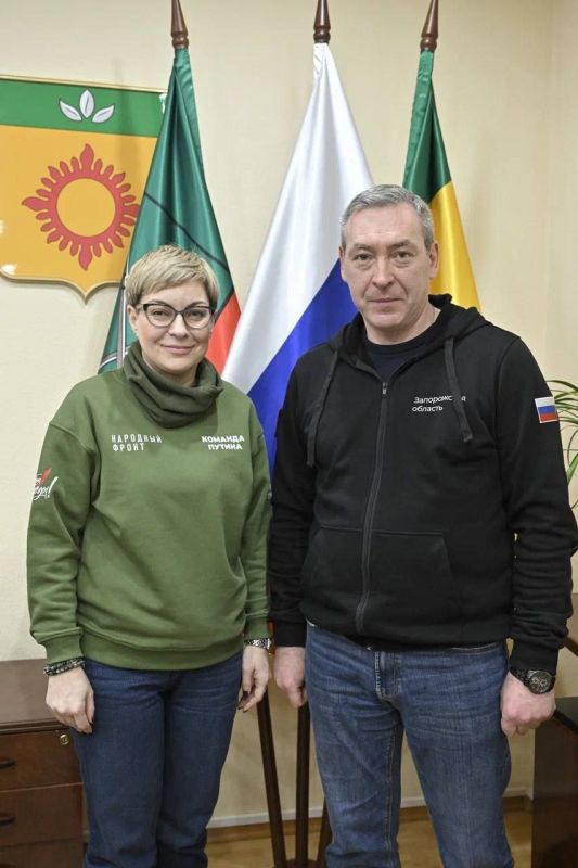 Важная встреча с руководителем ОНФ по Запорожской области Любовью Колесник
