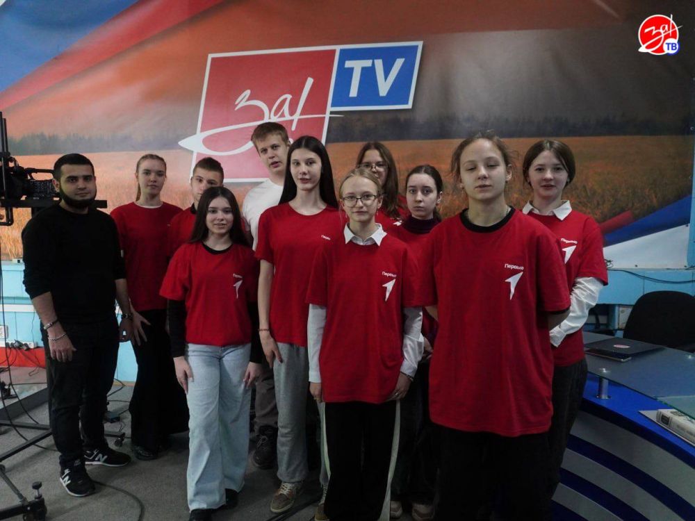 Школьники из Мелитополя посетили телеканал «За!ТВ» и радиостанцию «За!Радио» в рамках акции «День МедиаПритяжения»