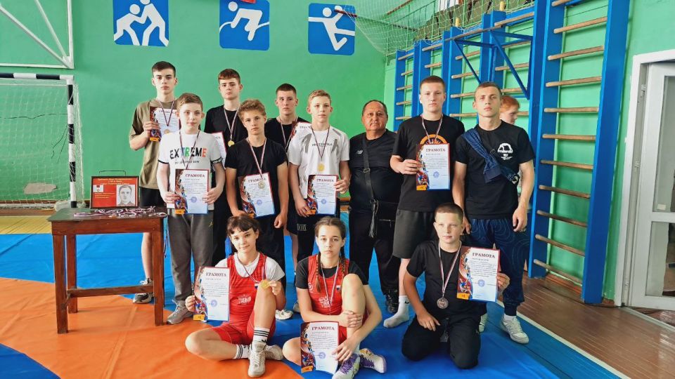 В пгт. Черниговка прошло спортивное мероприятие, посвященное памяти И.В. Дубинина и Великой Победе