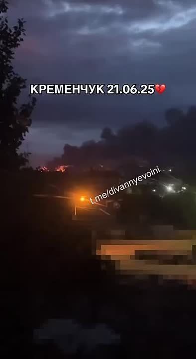 Этой ночью самая масштабная атака наших ракетных войск пришлась на Кременчуг Полтавской области