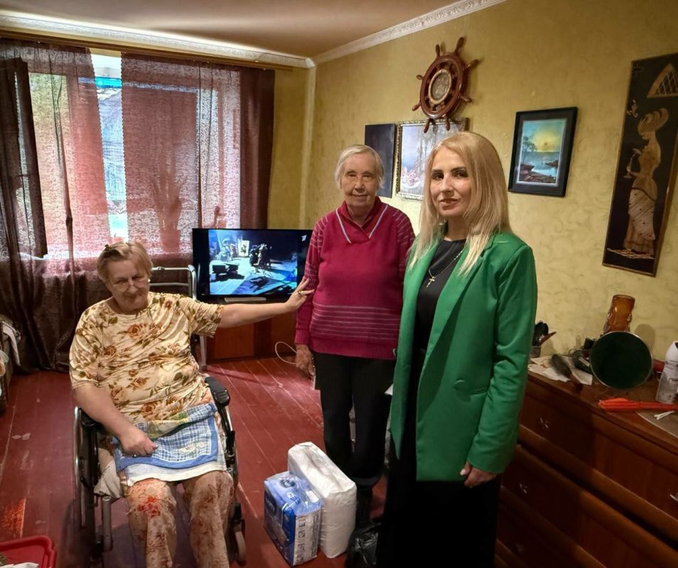 Анна Хорошун: В рамках Дня памяти и скорби, 22 июня, предоставили гуманитарную помощь людям с инвалидностью