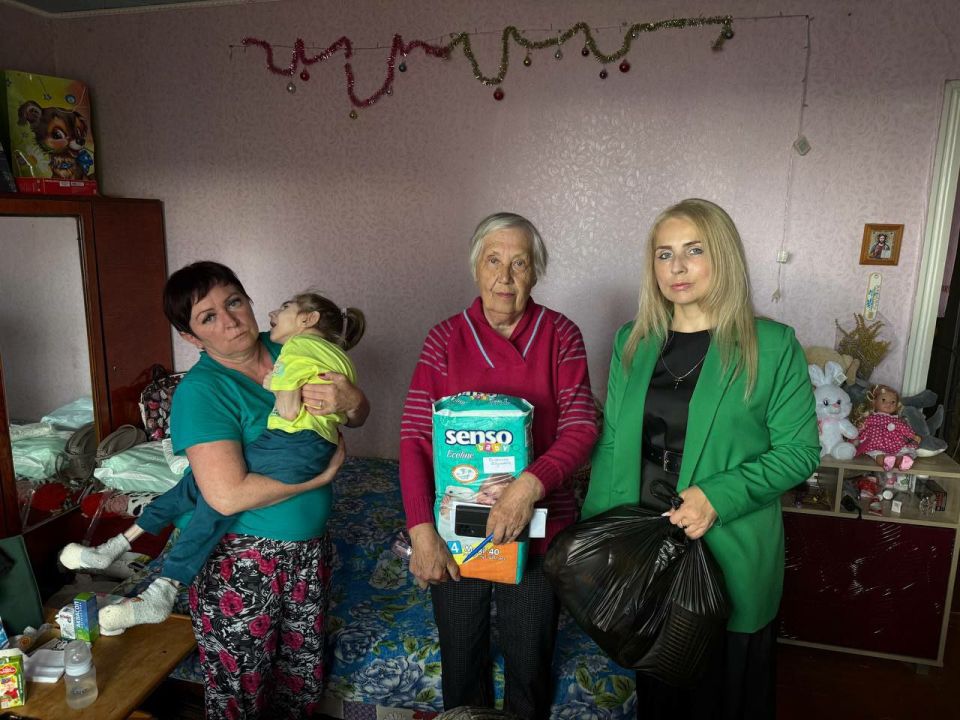 Анна Хорошун: В рамках Дня памяти и скорби, 22 июня, предоставили гуманитарную помощь людям с инвалидностью