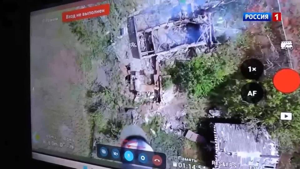 Репортаж ВГТРК о продвижении 70 полка в Малой Токмачке Запорожской области