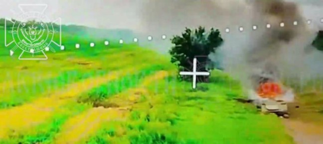 Уничтожен БТР М113 ВСУ в Сумской области
