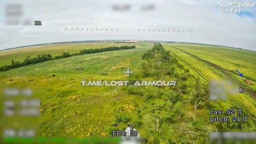 Уничтожена украинская САУ 2С1 «Гвоздика» рядом с Алексеевкой (Андреевкой), Донецкая обл