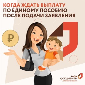 Когда ждать выплату по единому пособию после подачи заявления