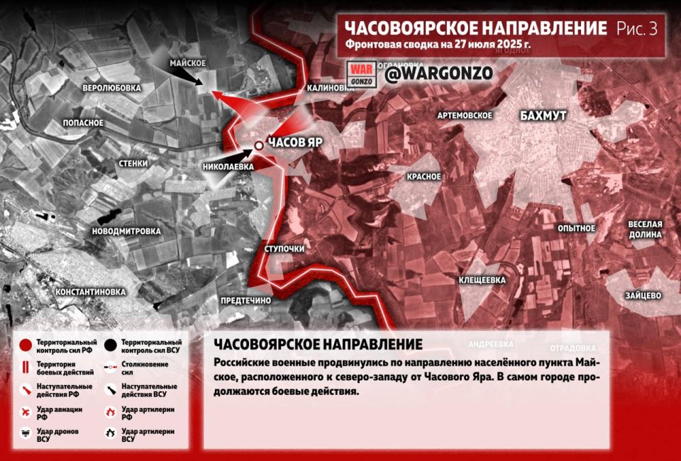 WarGonzo: Фронтовая сводка на утро 27.07.25 WarGonzo: Фронтовая сводка на утро 27.07.25