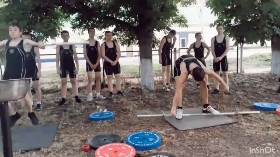 Тяжелоатлеты провели мастер-класс в Михайловке под руководством Нагорняка