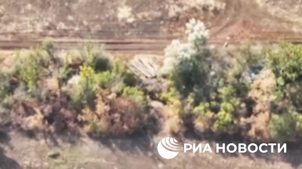 Силами группировки войск "Восток" обнаружен и уничтожен вражеский пункт управления БПЛА вблизи населенного пункта Ольговское Запорожской области, рассказал РИА Новости оператор БПЛА с позывным "Сахалин"