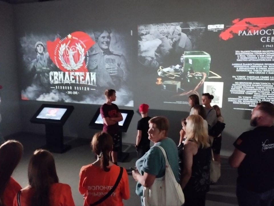 Херсонские ветераны СВО познакомились в Мелитополе с выставкой "Свидетели Великой Победы" Херсонские ветераны СВО познакомились в Мелитополе с выставкой "Свидетели Великой Победы"