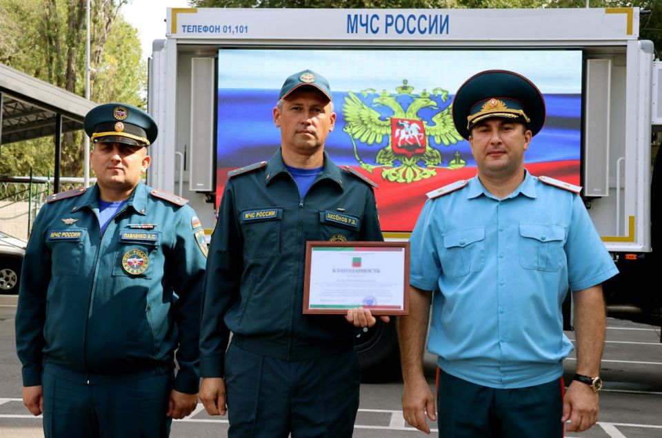 В Запорожской области новобранцы МЧС России приняли присягу В Запорожской области новобранцы МЧС России приняли присягу