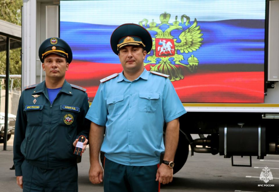 В Запорожской области новобранцы МЧС России приняли присягу В Запорожской области новобранцы МЧС России приняли присягу