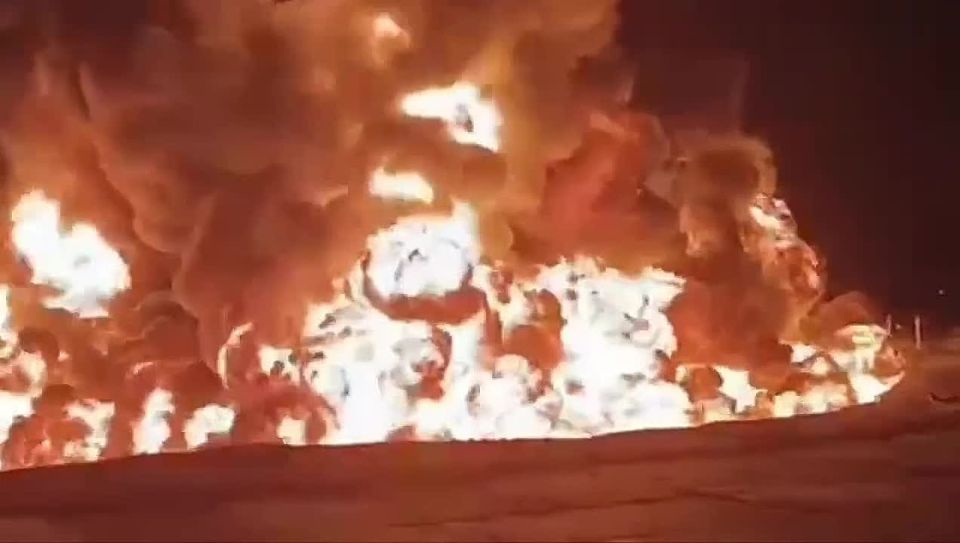 Разгромлена крупнейшая нефтебаза на юге Украины — «Тритон» в Одесской области
