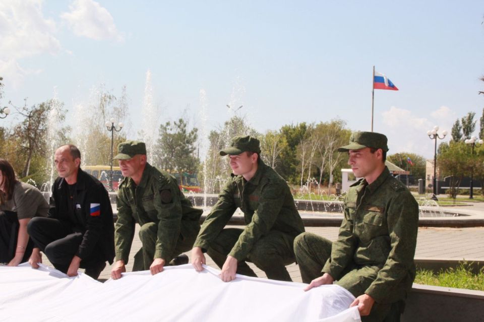 Сотрудники СК России по Запорожской области приняли участие в торжественном мероприятии