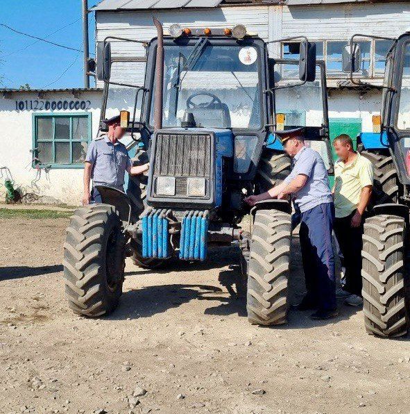 В КП-3 УФСИН России по Запорожской области состоялся смотр сельскохозяйственной техники