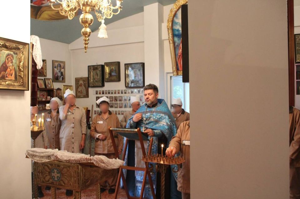 В ИК-1 УФСИН России по Запорожской области состоялась божественная литургия в честь Преображения Господня В ИК-1 УФСИН России по Запорожской области состоялась божественная литургия в честь Преображения Господня