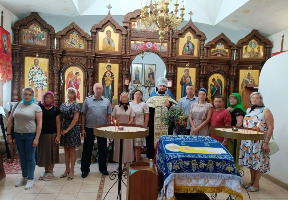 Сотрудники УФСИН России по Запорожской области почтили память Пимена Угрешского