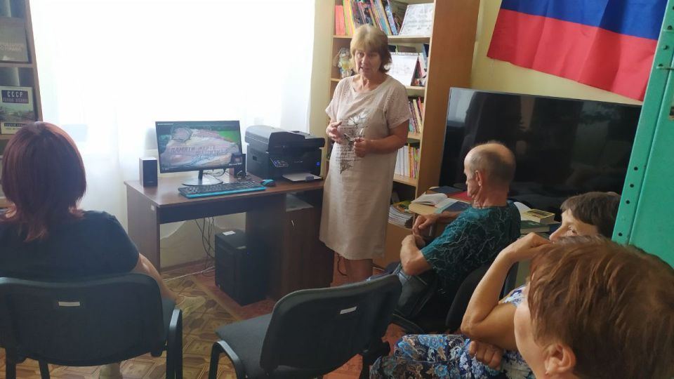 8 сентября, в Международный день памяти жертв фашизма, в Приморско-Посадской сельской библиотеке проведен видеочас "Бремя 20 века" 8 сентября, в Международный день памяти жертв фашизма, в Приморско-Посадской сельской библиотеке проведен видеочас "Бремя 20 века"