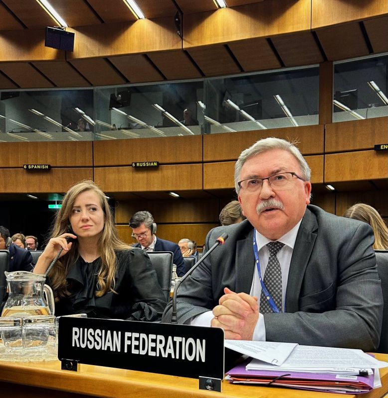 Выступление Постоянного представителя Российской Федерации при международных организациях в Вене М.И.Ульянова по пункту 7 повестки дня сессии Совета управляющих МАГАТЭ «Ядерная безопасность, физическая ядерная безопасность и...