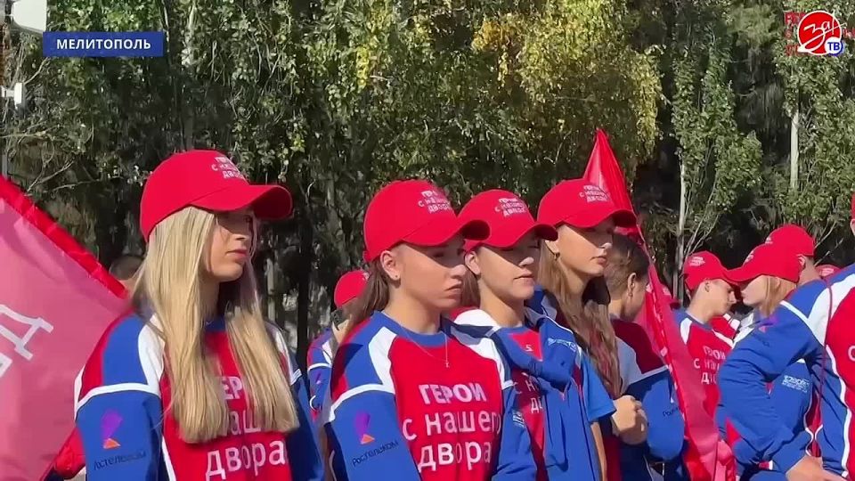 Первый рейс «Поезда героев» для молодежи Запорожской области