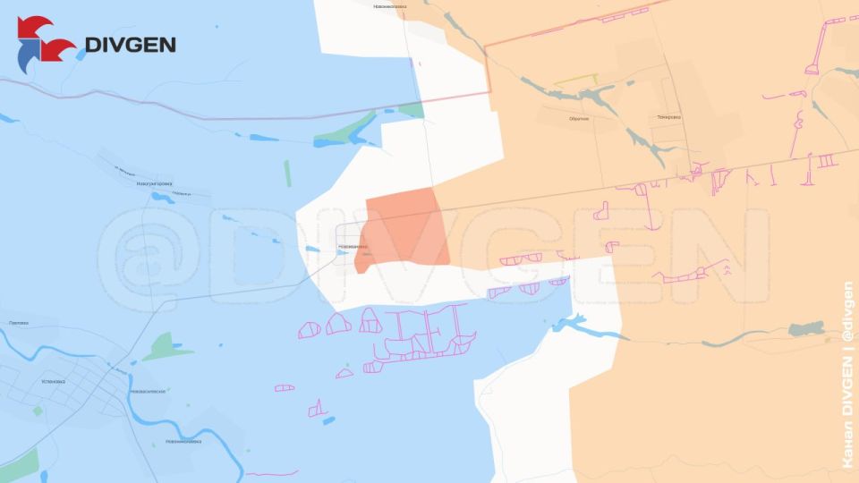 Запорожская область. Российские войска вошли в Новоивановку северо-восточнее Гуляй Поля, сообщает Divgen
