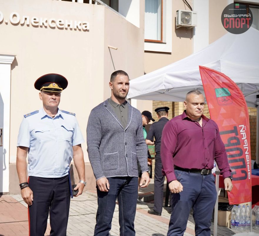 Сила, выносливость и командный дух: сотрудники ГУ МВД России по Запорожской области успешно сдали нормативы ГТО