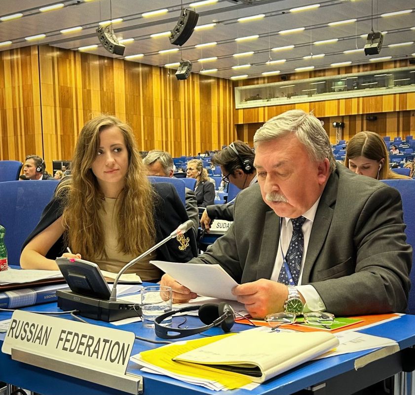 Выступление Постоянного представителя Российской Федерации при международных организациях в Вене М.И.Ульянова по пункту 21 повестки дня 69-й сессии Генеральной конференции МАГАТЭ «Ядерная безопасность, физическая ядерная...