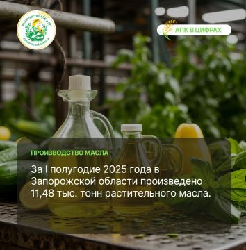 #АПКвЦифрах. Министерство АПК и продовольственной политики Запорожской области