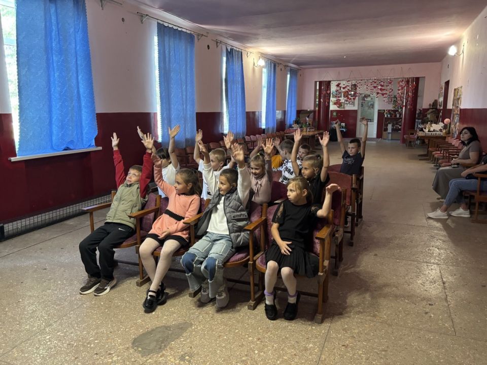 В Атманайском СДК совместно с библиотекой прошла интелектуальная беседа "Берегите лес"