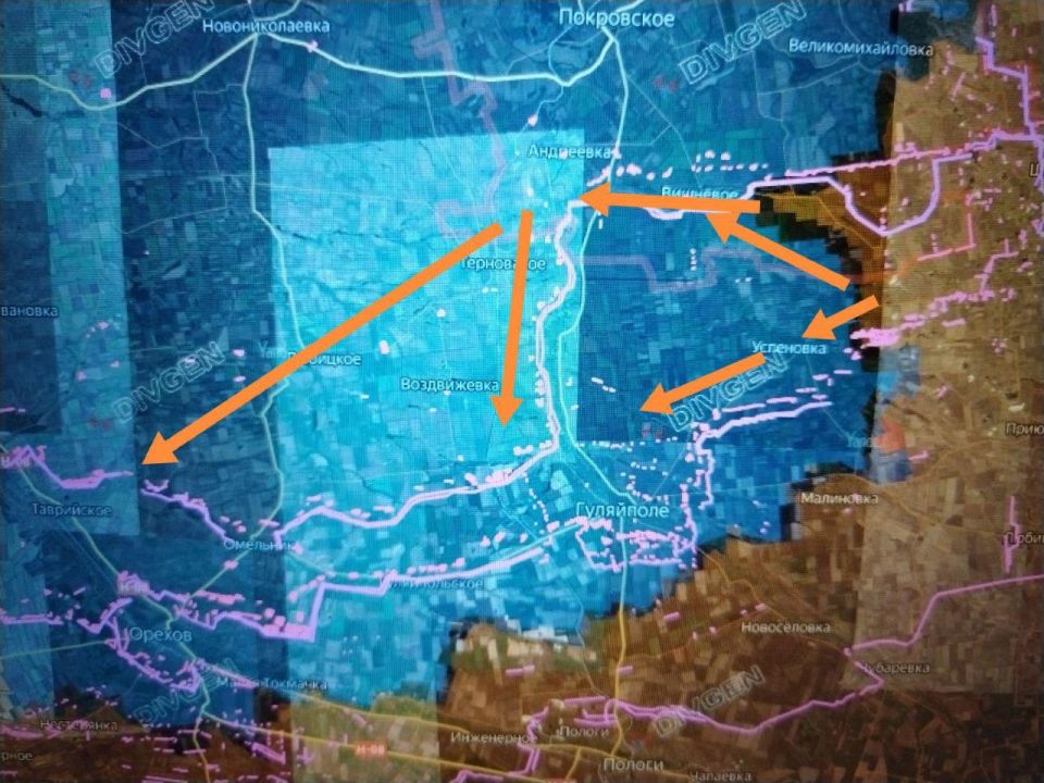 Юрий Котенок: Гуляйпольское направление (восточный фланг) Юрий Котенок: Гуляйпольское направление (восточный фланг)