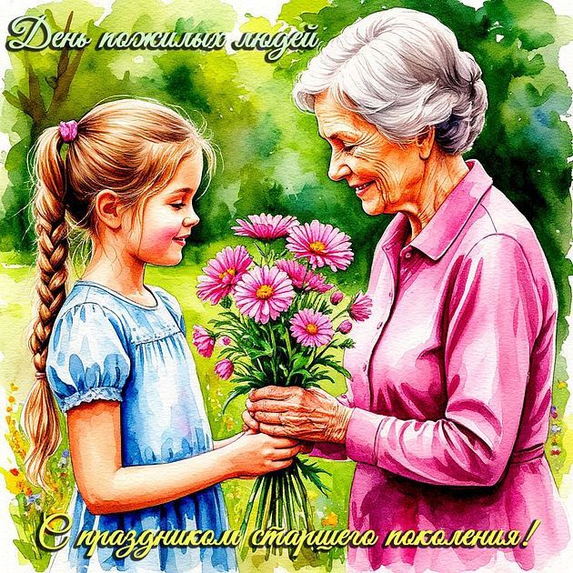 Всероссийская акция «Тепло сердец», посвященная международному дню пожилых людей