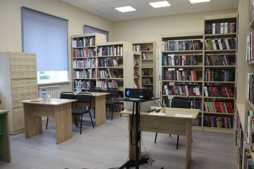 Модернизированная модельная библиотека открылась в поселке Розовка Куйбышевского муниципального округа! Модернизированная модельная библиотека открылась в поселке Розовка Куйбышевского муниципального округа!