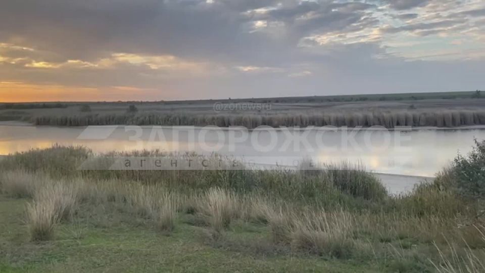 Осенний вечер у реки Молочной Здесь царит атмосфера глубокого покоя, где единственным звуком остается стрекот сверчков