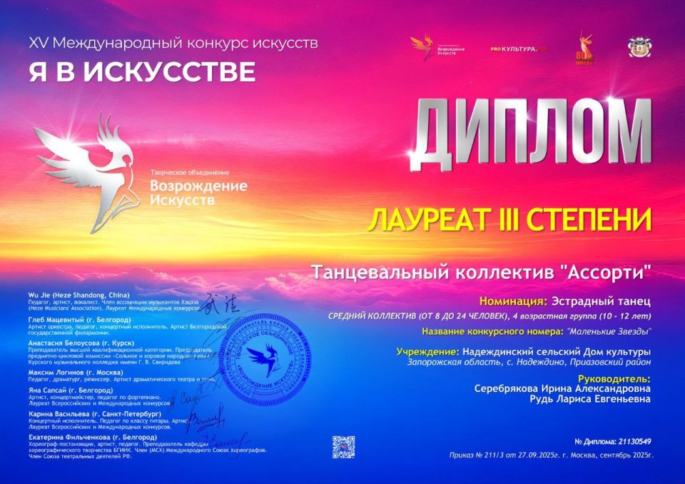 Дорогие участники художественной самодеятельности! Дорогие участники художественной самодеятельности!