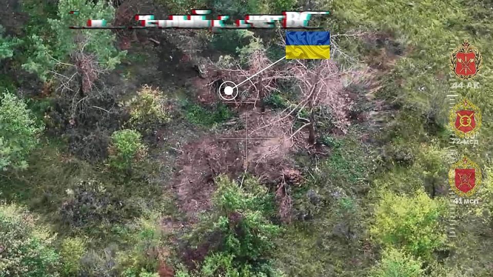 Расчет БпЛА 41 мсп 44 Армейского корпуса ликвидировал миномётный расчёт ВСУ