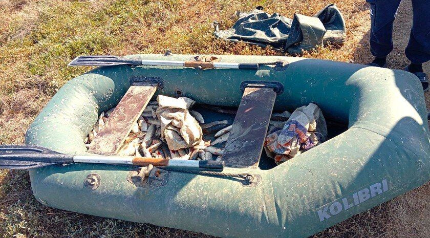 Ловил рыбу, а попался сам. На Утлюкском лимане задержан браконьер