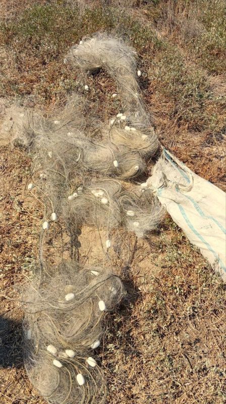 Сотрудники транспортной полиции Запорожья пресекли незаконный вылов рыбы в Утлюкском лимане Сотрудники транспортной полиции Запорожья пресекли незаконный вылов рыбы в Утлюкском лимане