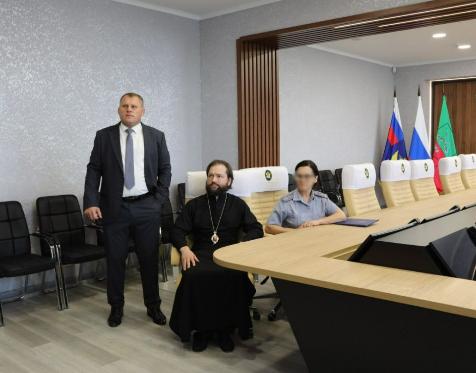 УФСИН России по Запорожской области посетил епископ Бердянский и Приморский Петр УФСИН России по Запорожской области посетил епископ Бердянский и Приморский Петр