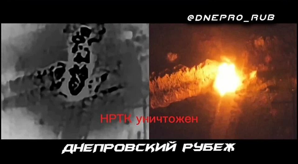 Бойцы 77 мсп нанесли сокрушительный удар FPV-дронами, уничтожив наземный роботизированный комплекс ВСУ, который вёз боекомплект на позиции врага!
