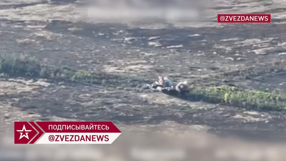 Укрепрайон ВСУ разнесли артиллеристы в Запорожской области
