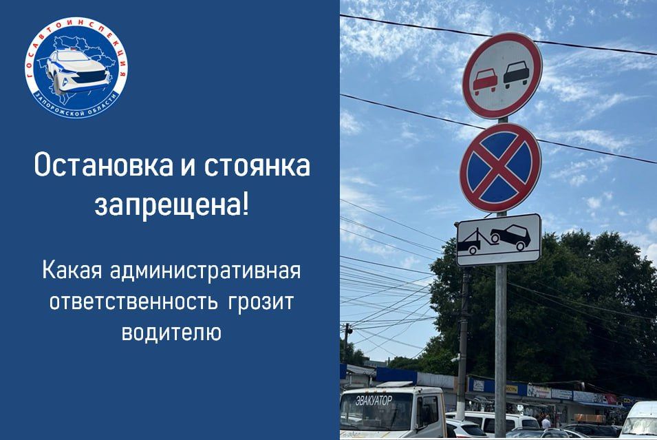 Госавтоинспекция Запорожской области информирует
