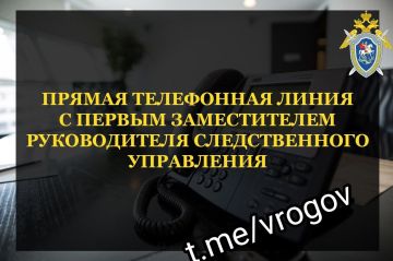 Прямая линия с руководством СК РФ по Запорожской области