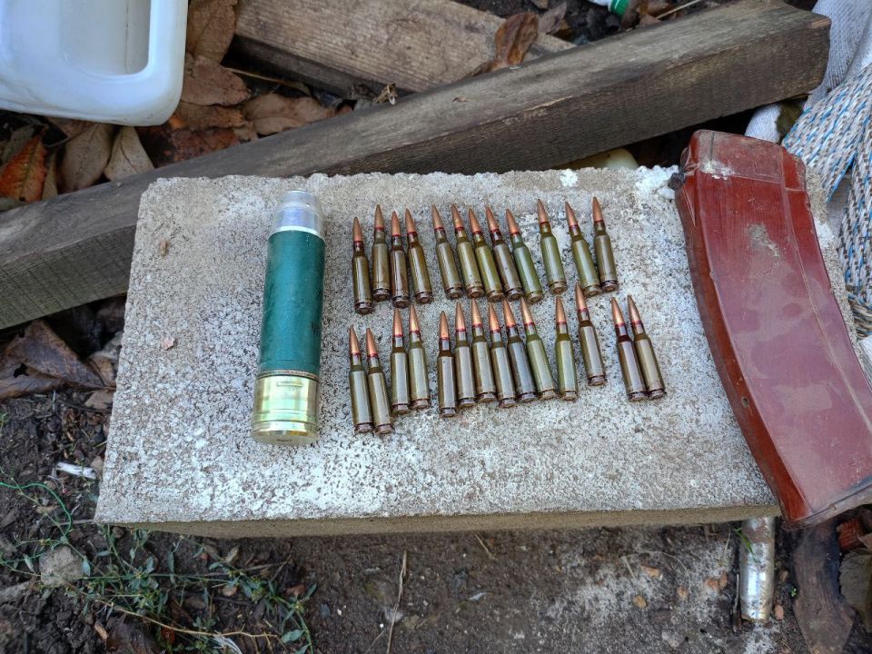 Полицейские Бердянска изъяли боеприпасы