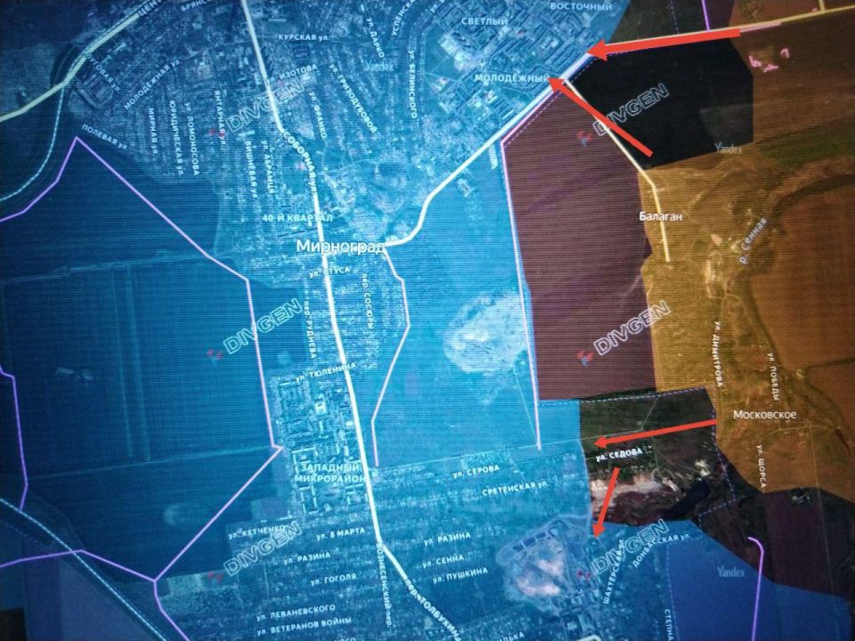 Юрий Котенок: Покровское (Красноармейское) направление Юрий Котенок: Покровское (Красноармейское) направление