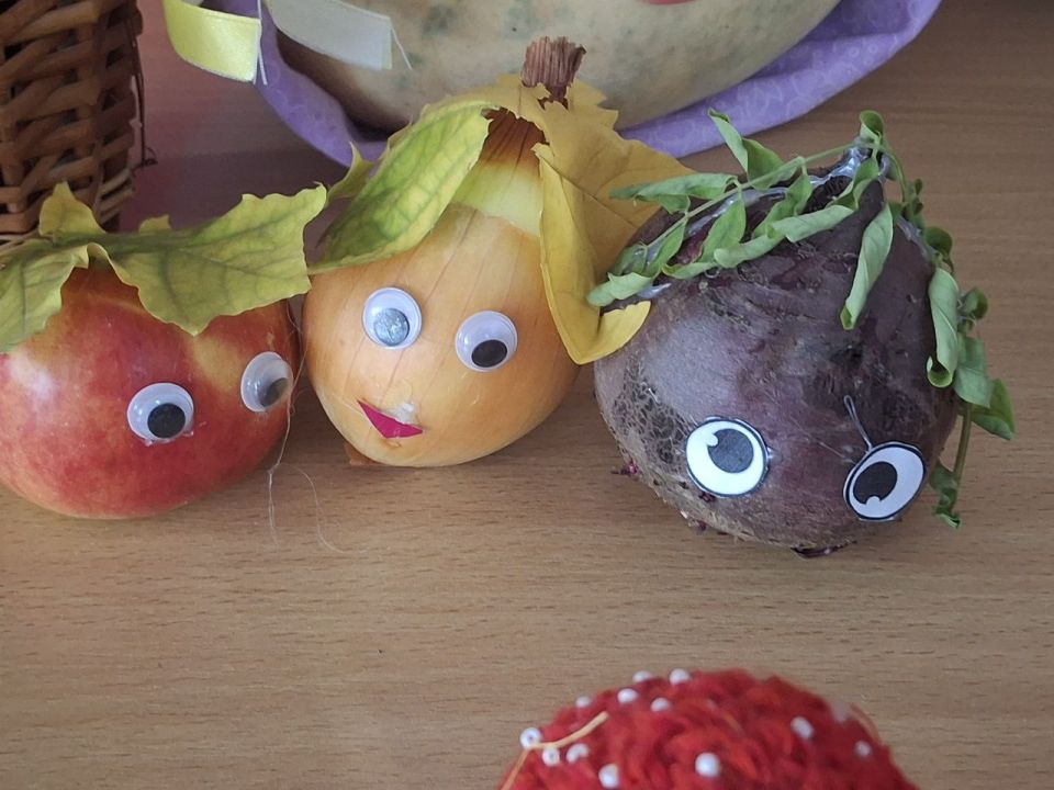 "Овощ с грядки мы сорвем и поделку соберем" "Овощ с грядки мы сорвем и поделку соберем"