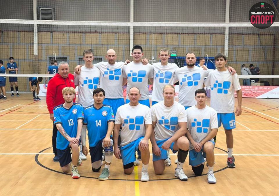 Победа на старте! Сборная Запорожской области по волейболу одержала победу в первом туре Чемпионата России