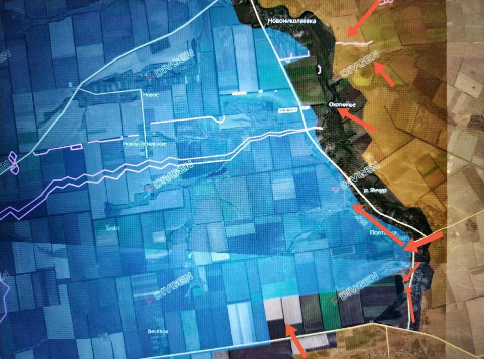 Юрий Котенок: Покровское (Днепропетровской обл.)/Гуляйпольское направления Юрий Котенок: Покровское (Днепропетровской обл.)/Гуляйпольское направления