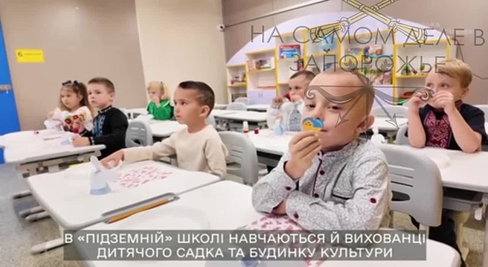 Еще одна подземная школа в Запорожской области