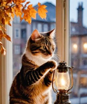 Доброй ночи вам Васька желает!